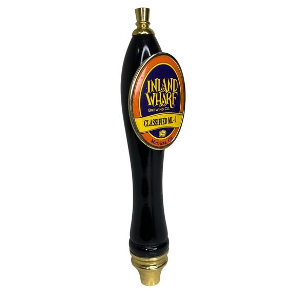 Inland Wharf Brewing Co. Classified ML-1 Murrieta, Ca Beer Tap Handle - Picture 8 of 8